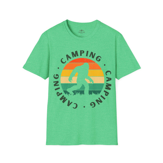 Camping Bigfoot T-Shirt